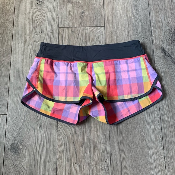 Lululemon Speed shorts passion pink